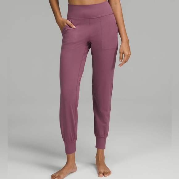 lululemon athletica Pants - Lululemon Align High Rise Joggers Size 2 Plum Purple